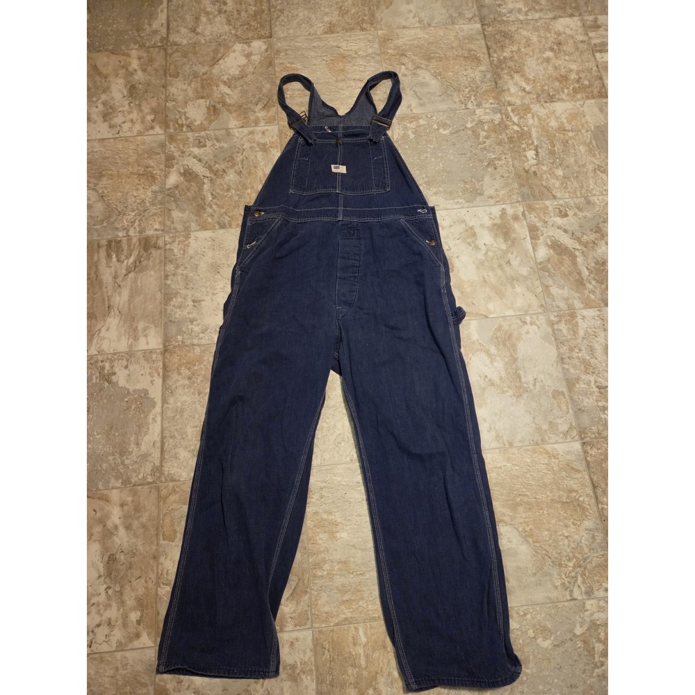 Vintage Dark Wash Sears Overalls